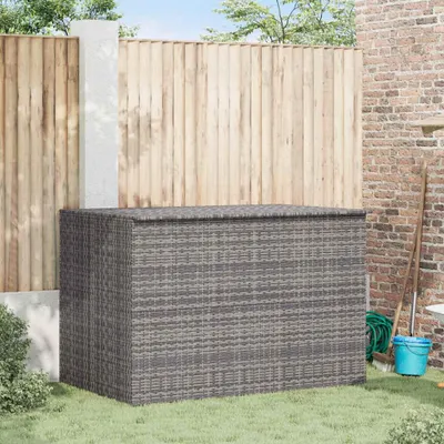 Immagine prodotto di vidaXL Contenitore da giardino grigio 150x100x100 cm in polyrattan