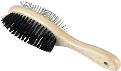 Obrázok produktu pre Kerbl Bürste flexibel für Hunde / Katzen (Doppelbürste, Pflegebürste) 83273