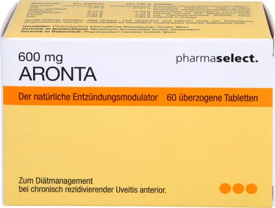 Produktbild von pharmaselect Aronta 600 mg Tabletten Der Entzündungsmodulator, 60 St. Tabletten