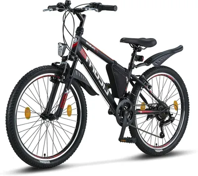 Productafbeelding van Mountainbike voor volwassenen en kinderen met 21 versnellingen en vorkvering