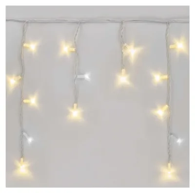 Immagine prodotto di EMOS Profi Catena LED lampeggiante bianca - ghiaccioli, 3 m, per esterni, bianco caldo/freddo, D2CN02