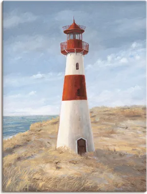 Produktbild von Andres: Leuchtturm I, Produkt:Leinwand, Größe (HxB):60x45 cm / Leinwand