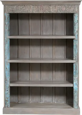 Produktbild von Muster 150 Regal – Massivholz 190 cm Vintage Stil, Offenes Standregal