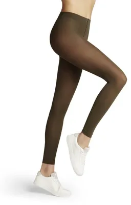 Productafbeelding van FALKE Pure Matt 50 DEN leggings voor dames, deels doorschijnend, mat