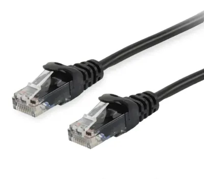 Produktbild von Equip Cat.6 U/UTP Patchkabel, 20m, Schwarz