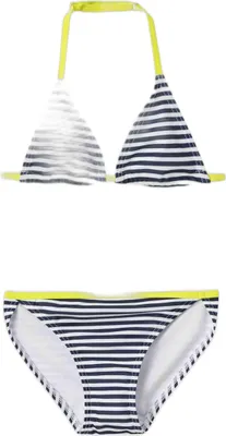 Zdjęcie produktu dla Góra od bikini Name It 13225779-WHITEBLACK dla Dziewczęce
