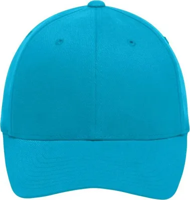 Produktbild von Trendiges 6 Panel Cap ohne Verschluss turquoise, Gr. L/XL