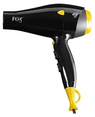 Zdjęcie produktu dla Suszarka do włosów Fox Bee o mocy 2100 W, z 3 ustawieniami temperatury i funkcją chłodnego powietrza, model 1303038