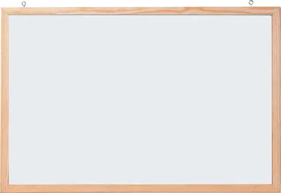 Produktbild von FRANKEN Weißwandtafel mit Holzrahmen 400 x 300 mm