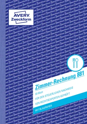 Zdjęcie produktu dla Zimmer-Rechnung 1X50Bl. A5 881