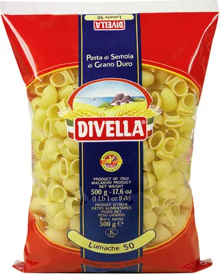 Produktbild von 24x Divella Pasta Lumache N.50 500g