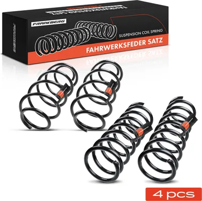 Produktbild von Frankberg 4x Fahrwerksfeder Vorne Hinten für Ford Mondeo III Turnier 1.8L 2.0L