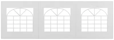 Produktbild von Ersatzwand für Bierzelt oder Pavillon, wasserdicht, einfache Montage, 6 x 2 m, Weiß