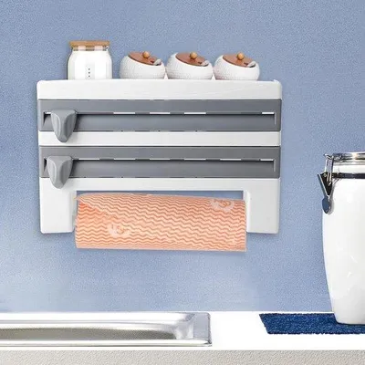 Produktbild von Wandfoliehalter Opbergrek für Badkammer und Küche - bis 28 cm