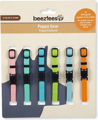 Zdjęcie produktu dla Beeztees obroża dla szczeniąt 6 szt. w opakowaniu