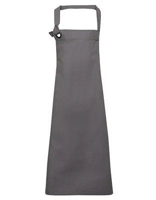 Zdjęcie produktu dla Premier Workwear PR130 | Fartuch Calibre Heavy Bawełna Canvas Bib Apron - Kolor: Ciemnoszary - Rozmiar: Jeden rozmiar