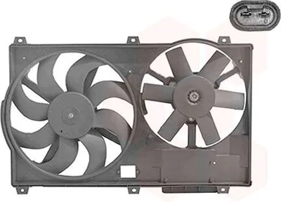 Produktbild von VAN WEZEL 1747749 Lüfter Motorkühlung Kühlerlüfter für FIAT DUCATO Pritsche/Fahrgestell (230) Wasserkühler