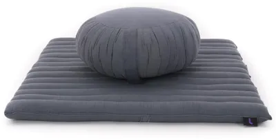 Produktbild von Leewadee Zafu & Zabuton Meditationsset 70 x 70 cm Kapok Meditationskissen
