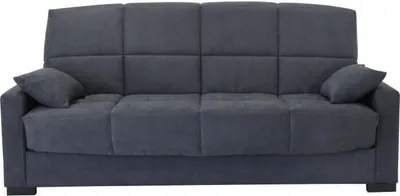 Image de banc Clic Clac 3 places - Tissu gris anthracite - Style contemporain - L223