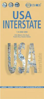 Obrázek produktu pro USA Interstate 1 : 4 000 000