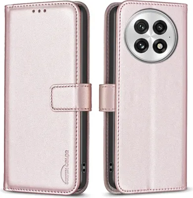 Produktbild von OnePlus 13 Hülle - BINFEN Klapphülle - Roségold