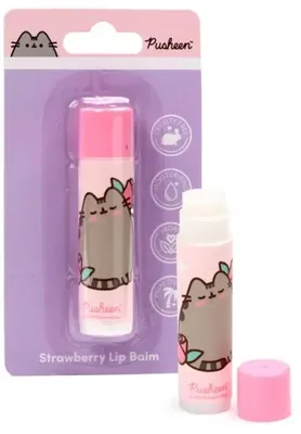 Produktbild von Pusheen. Lippenbalsam in Stiftform, Erdbeergeschmack