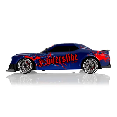 Obrázok produktu pre Diaľkovo ovládané driftovacie RC auto Overmax X-Overslide od 8 rokov, dojazd 20 km/h až 80 m, 1:16, prídavný kryt