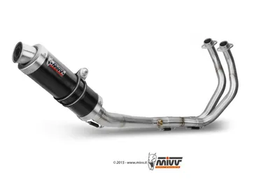 Imagen del producto de Sistema de escape completo Mivv SPORT GP, de acero , para YAMAHA MT-07, modelos a partir de 2014. (2x1)