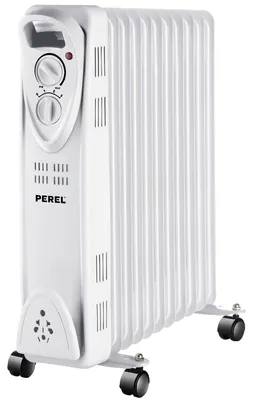 Obrázok produktu pre Elektrický konvektor – 2500 W – 11 lamiel – 30 m² – biely – elektrické kúrenie