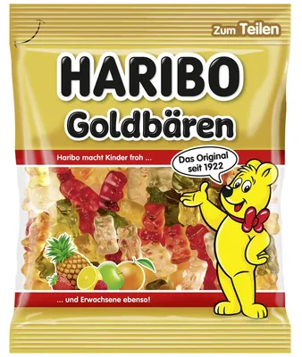 Productafbeelding van Haribo 198263 Fruchtgummi Goldbären 175g