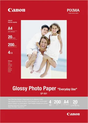 Produktbild von Canon GP-501 A 4, glossy 200 g, 20 Blatt
