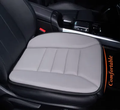 Produktbild von Autositzkissen mit 3,0 cm dickem, komfortablem Memory-Schaum – Hellgrau
