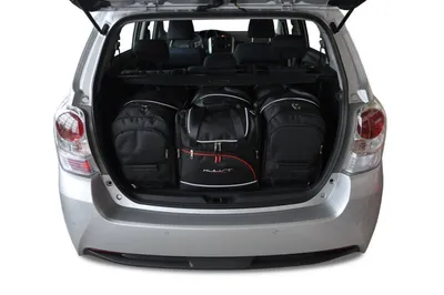 Produktbild von Toyota Verso 2009-2018 Kofferraumtaschen Set 4 Stk