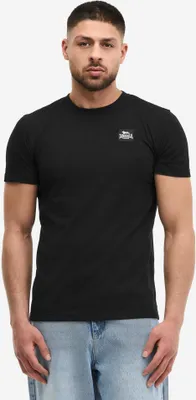 Immagine prodotto di Maglietta da uomo, vestibilità regolare, WORMLEY, nero/bianco, XL, Lonsdale