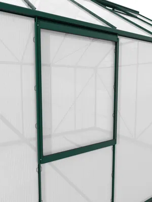 Obrázok produktu pre Vitavia bočné okno "V" pre skleníky Vitavia smaragdovo zelené HKP