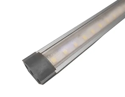 Produktbild von Voltolux MODERN LED Unterschrankleuchte Silber 50cm 7W 340lm Neutralweiß 4000K mit Touchdimmer