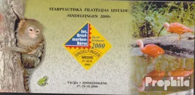 Produktbild von Briefmarken Lettland 2000 Mi 525MH (kompl.Ausg.) Markenheftchen postfrisch Riga