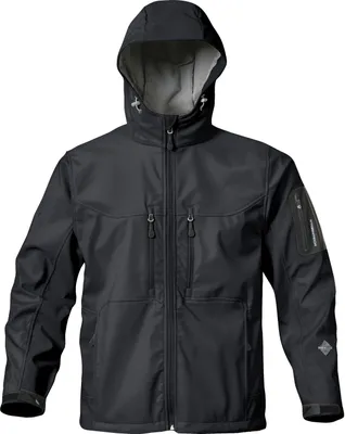 Image de Stormtech Premium Epsilon H2xtreme Veste pour homme, imperméable et respirante BC1178 (S) (Noir)