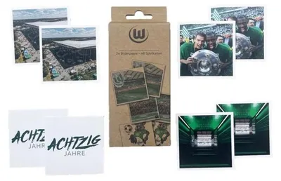 Produktbild von VfL Wolfsburg Memoblock – Offizieller Fanartikel für Notizen und Erinnerungen