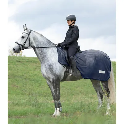 Immagine prodotto di Tappeto da equitazione Waldhausen Comfort fly - blu notte