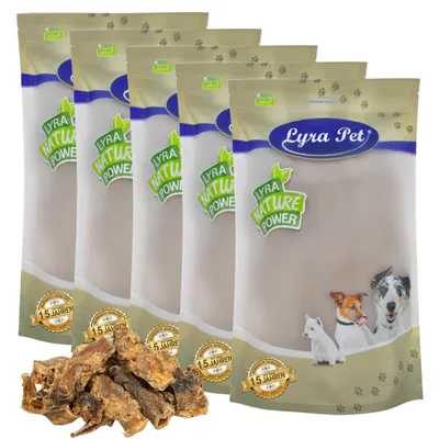 Produktbild von 5 kg Lyra Pet® Ochsenziemer Abschnitte 4 - 12 cm