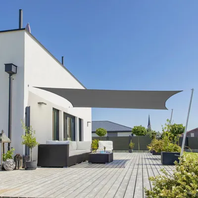 Produktbild von Windhager Sonnensegel Cannes anthrazit 4 x 5 m