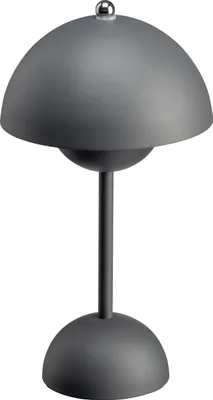 Produktbild von Luxus - Tischlampe Touch Deluxe - Josephine - Grau - H30 x Ø16