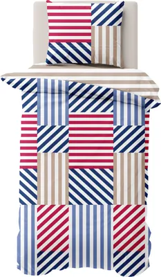 Produktbild von Nautica Home Kai Bettwäsche Set Renforcé Größe 155x220cm + 80x80cm