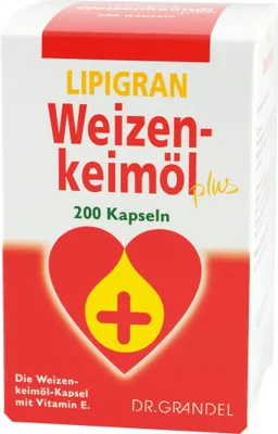 Produktbild von LIPIGRAN 1000 Weizenkeimöl plus, 200 St. Kapseln