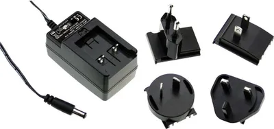 Produktbild von Mean Well GE24 Series GE24I24-P1J AC-DC Interchangeable Industrial Adaptor