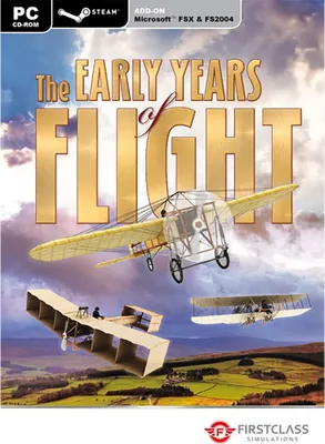 Productafbeelding van Pc-games, pc. Uitbreiding "The Early Years Of Flight" voor Flight Simulator X. Één maat