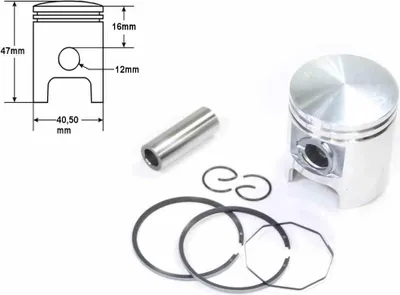 Image de Piston Peugeot Buxy Air Cool 50Cc 40,5Mm Std