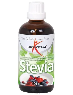 Produktbild von Lucovitaal Stevia Flüssiger Tafelsüßstoff (100 ml)