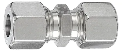 Produktbild von Riegler Gerade Verschraubung, Rohr-Außen-Ø 8 mm, Edelstahl 1.4571, 315bar